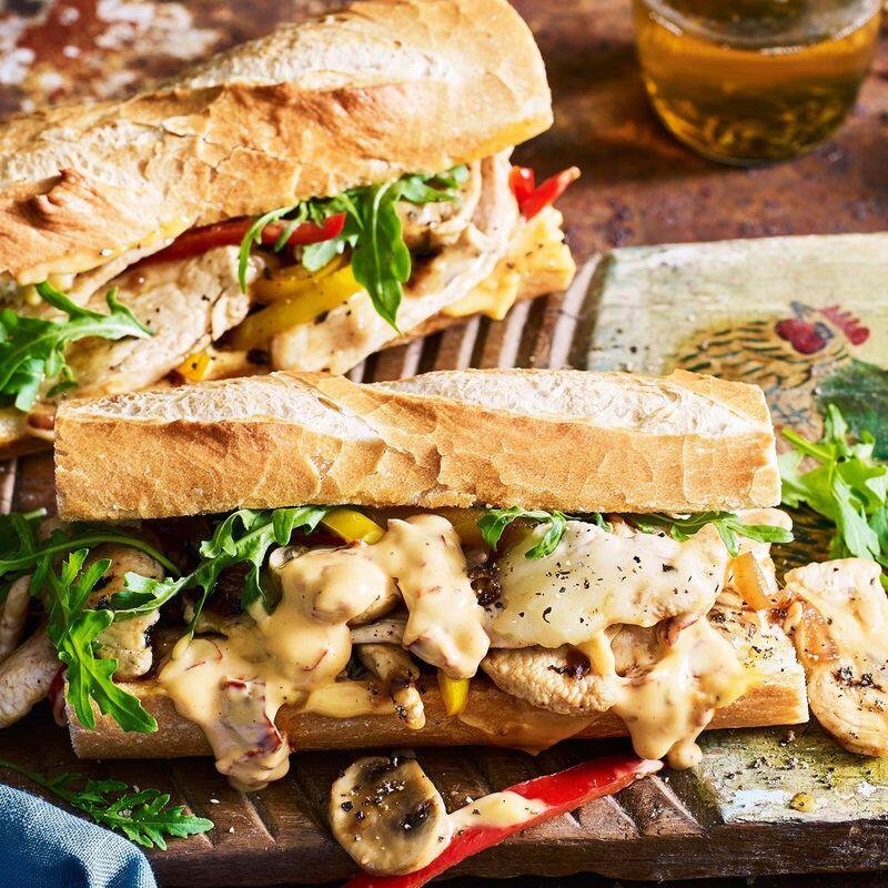 Chicken Philly Sand.